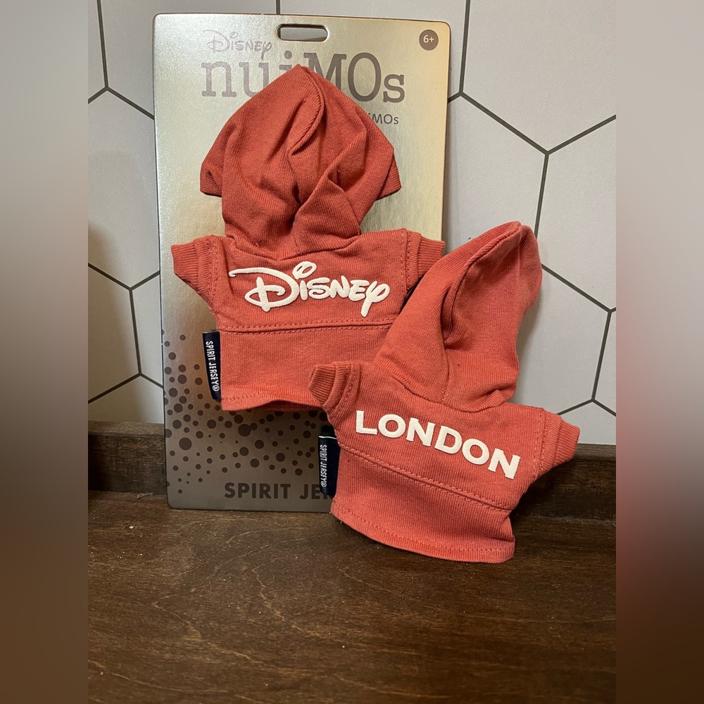 Bundle- 2 NuiMos Spirit Jersey Hoodies- Disney and London